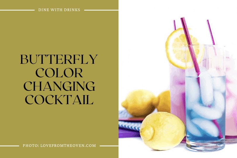 Butterfly Color Changing Cocktail