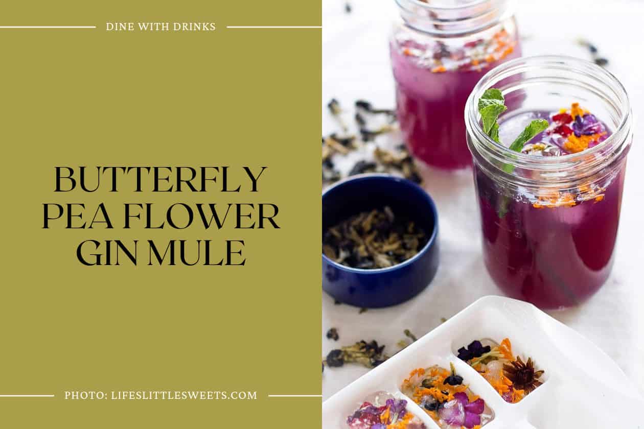 The Tasty & Beautiful Purple Butterfly Pea Tea Mule