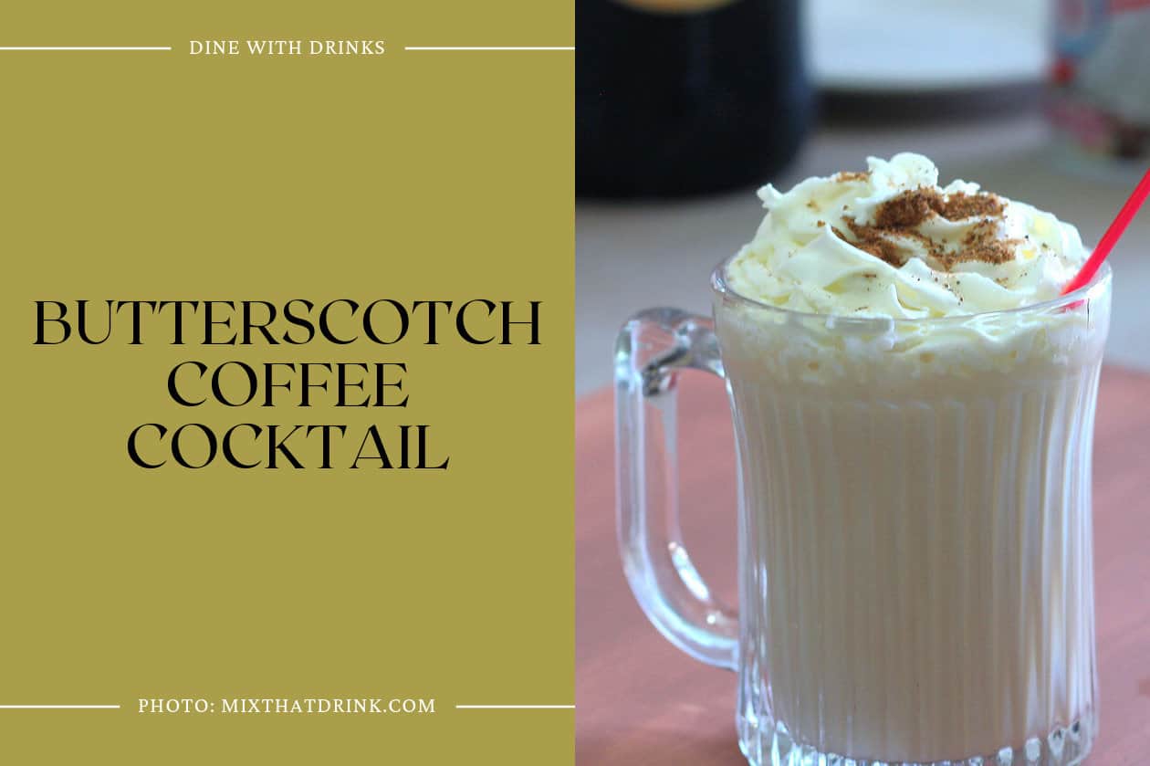 Butterscotch Coffee Cocktail