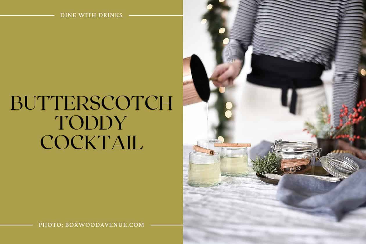 Butterscotch Toddy Cocktail