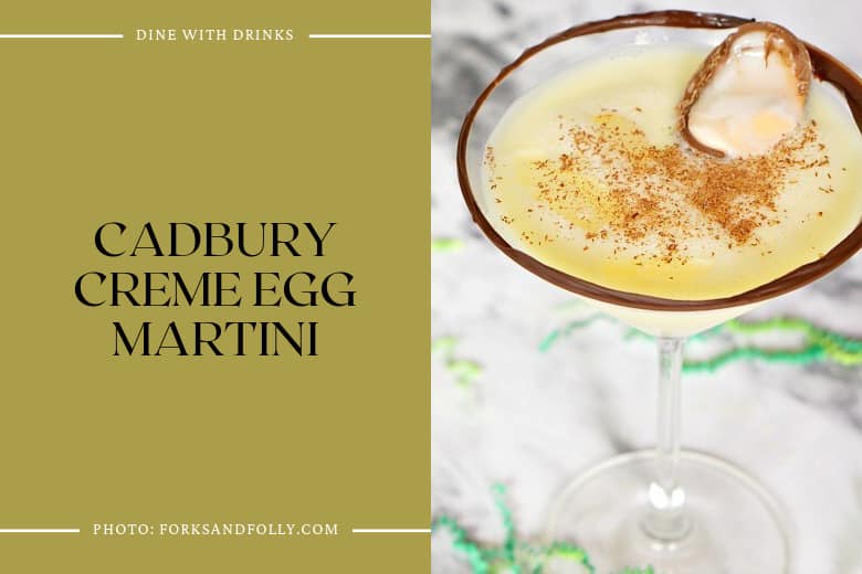 Cadbury Creme Egg Martini