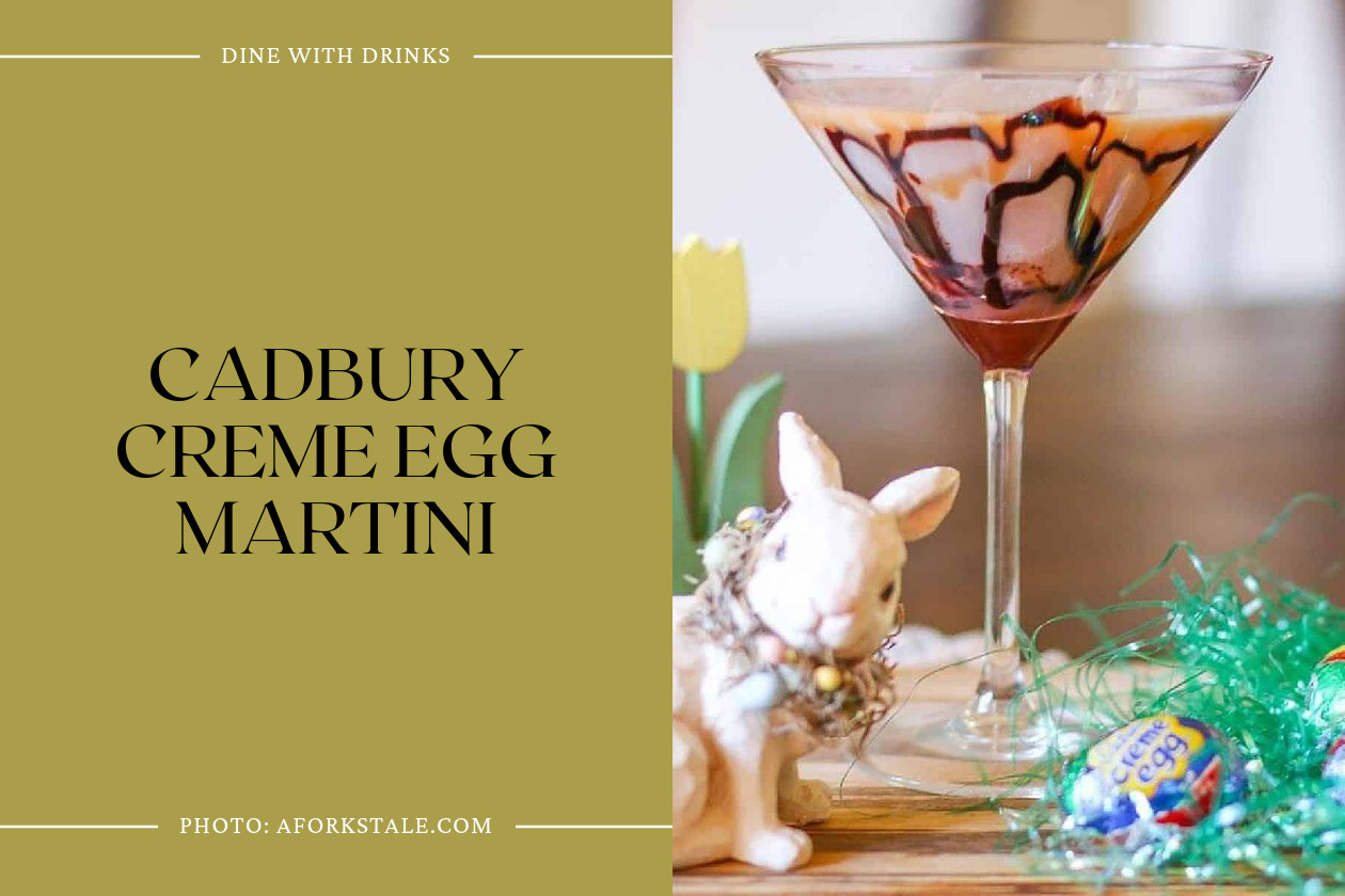 Cadbury Creme Egg Martini