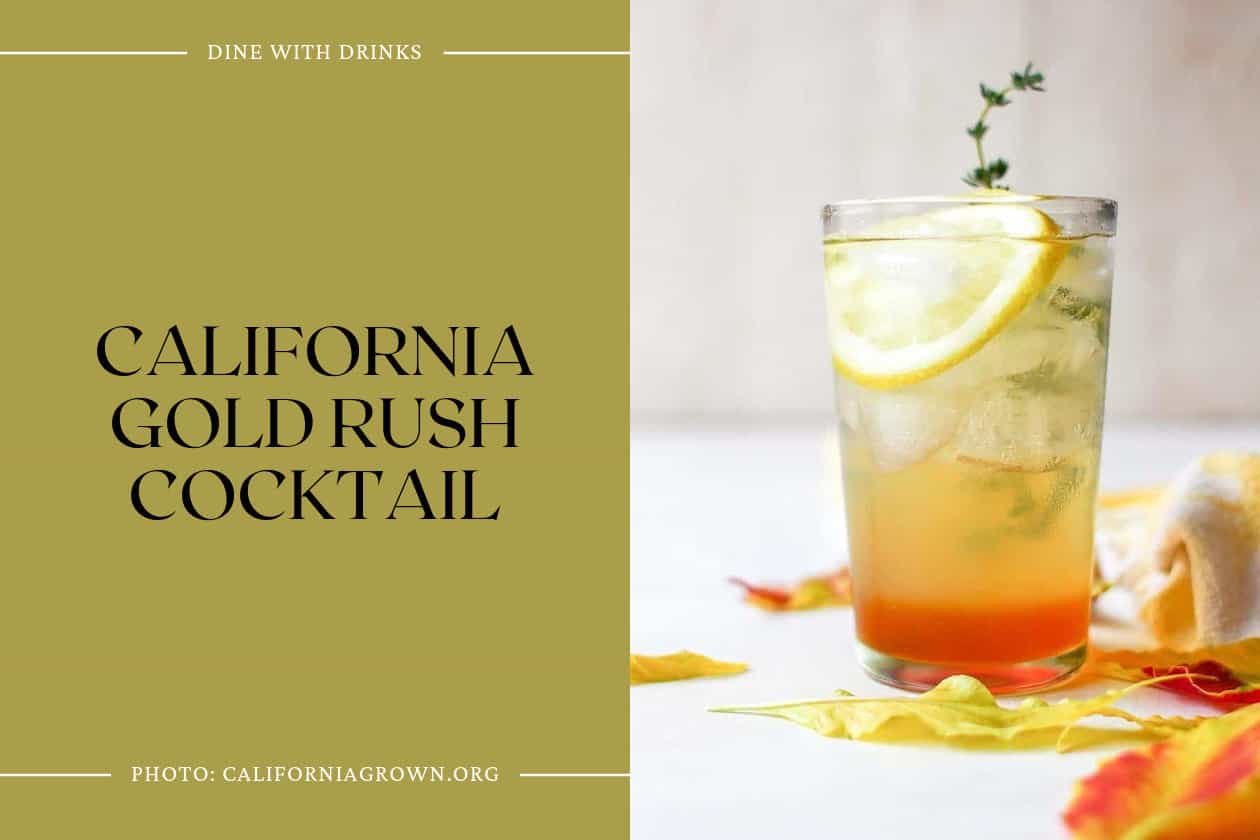 California Gold Rush Cocktail