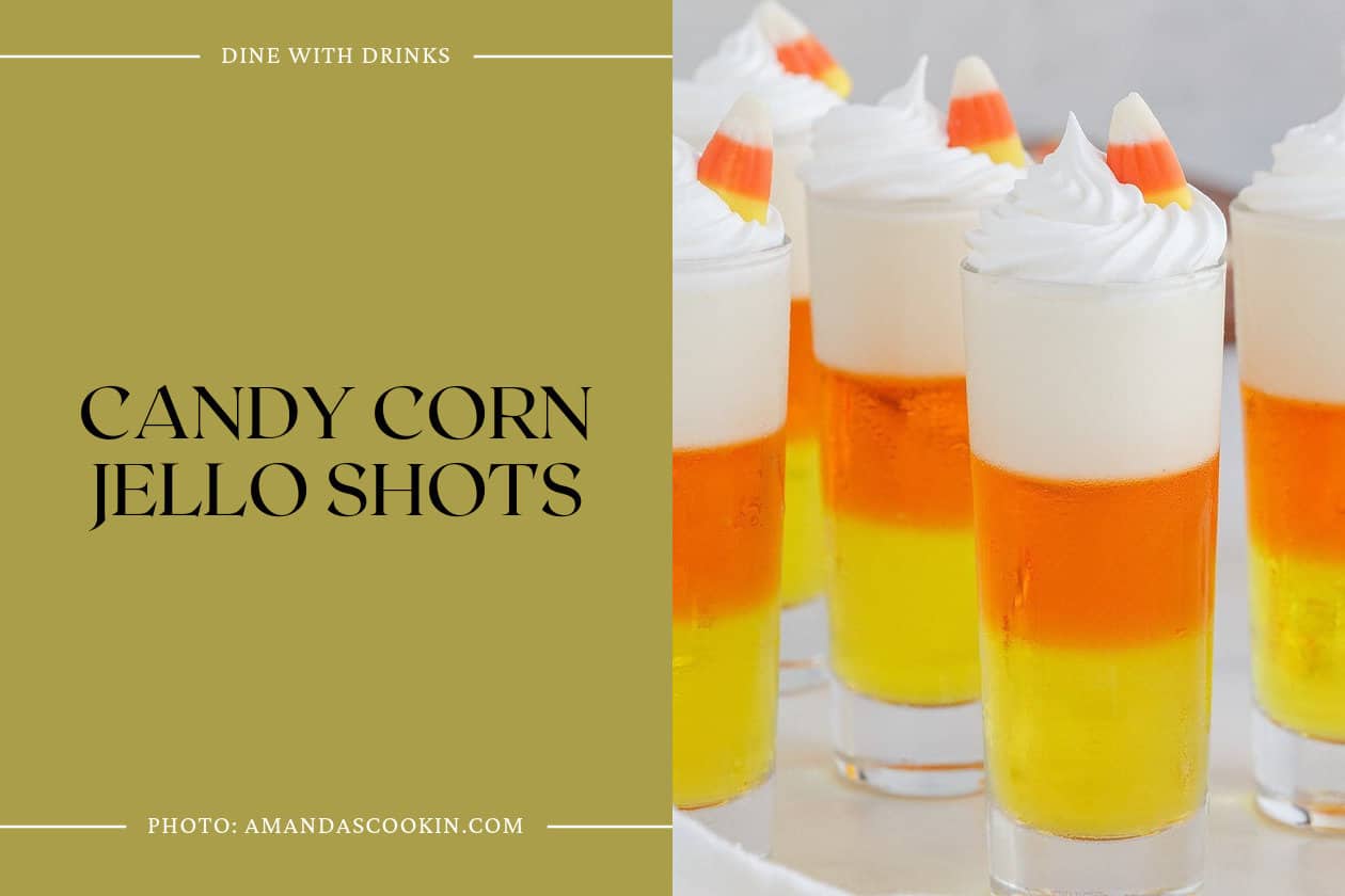 Candy Corn Jello Shots