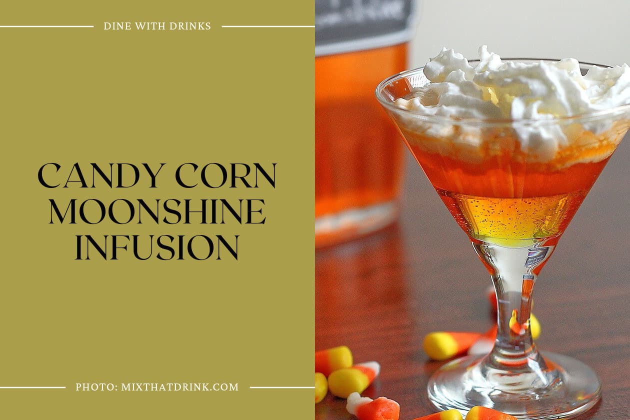 Candy Corn Moonshine Infusion