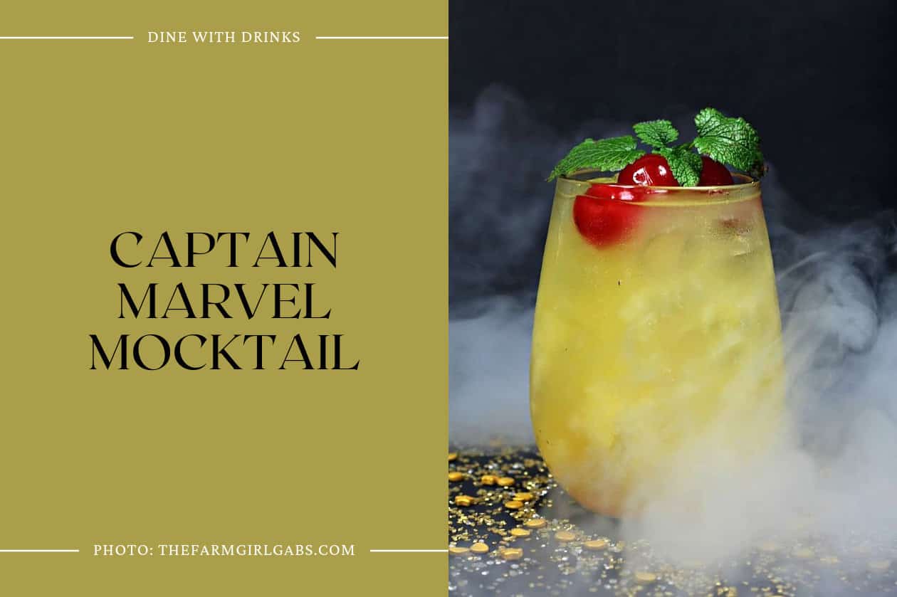 Captain Marvel Mocktail