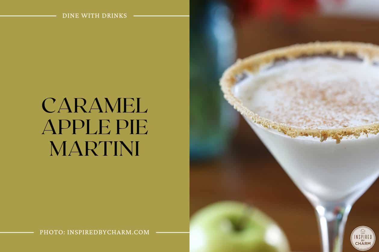 Caramel Apple Pie Martini
