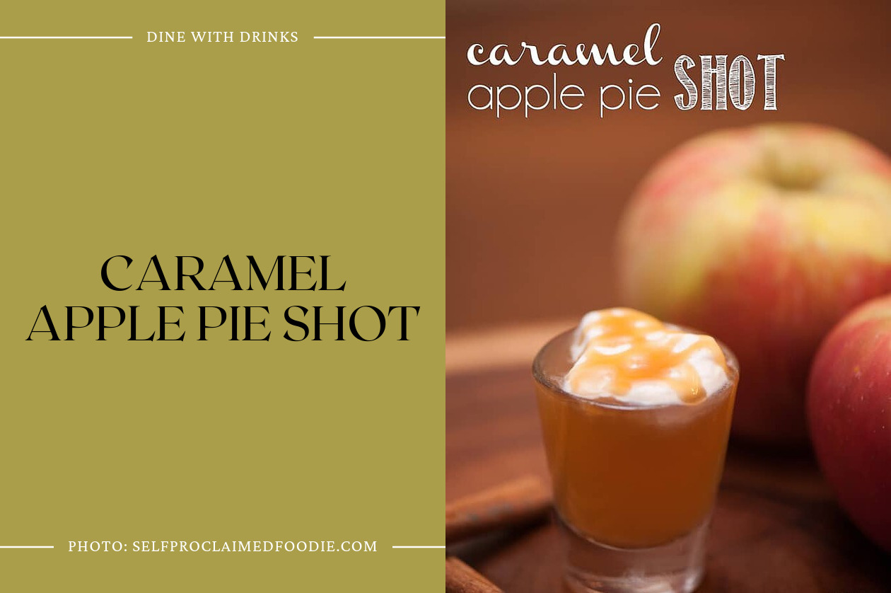 Caramel Apple Pie Shot