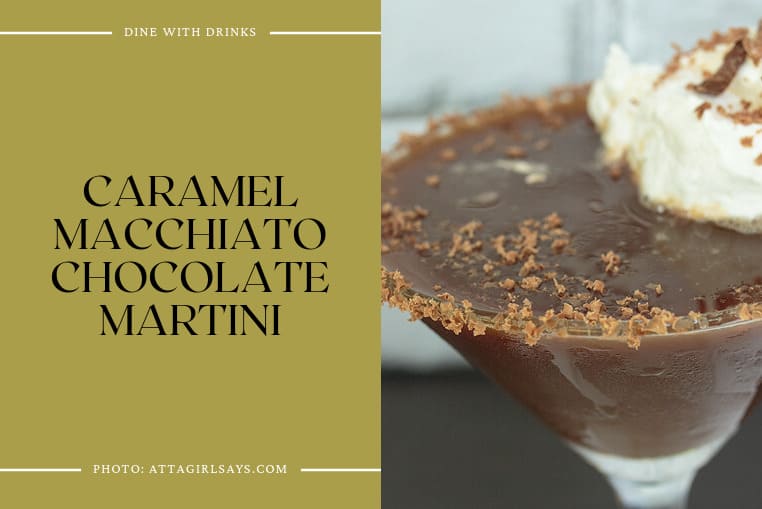 Caramel Macchiato Chocolate Martini