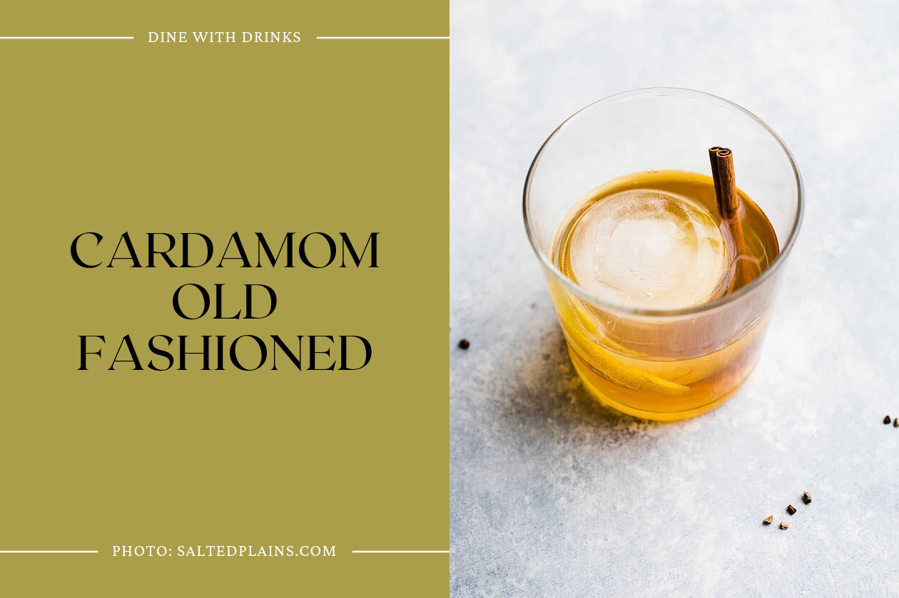 Cardamom Old Fashioned