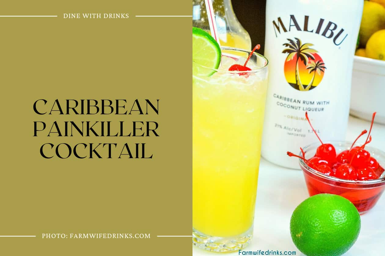 Caribbean Painkiller Cocktail