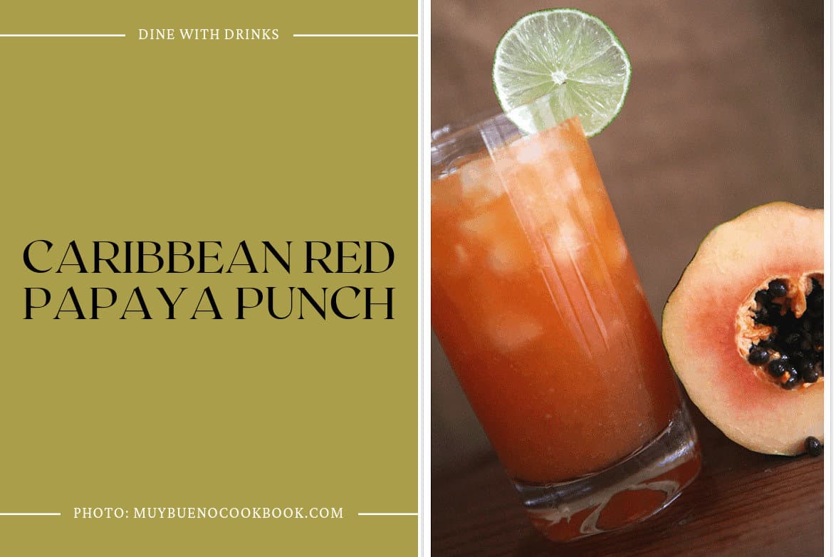 Caribbean Red Papaya Punch