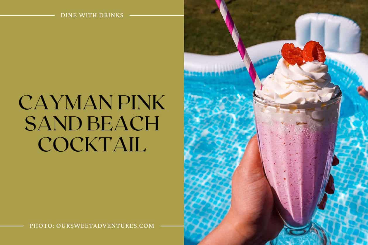 Cayman Pink Sand Beach Cocktail