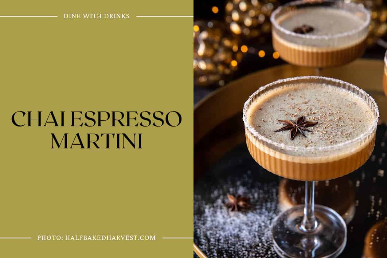 Chai Espresso Martini