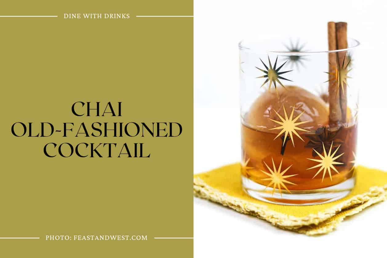 Chai Old-Fashioned Cocktail