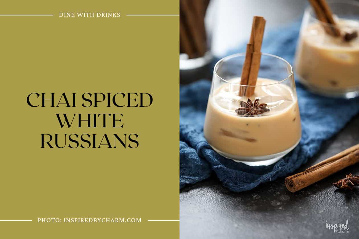 Chai Spiced White Russians