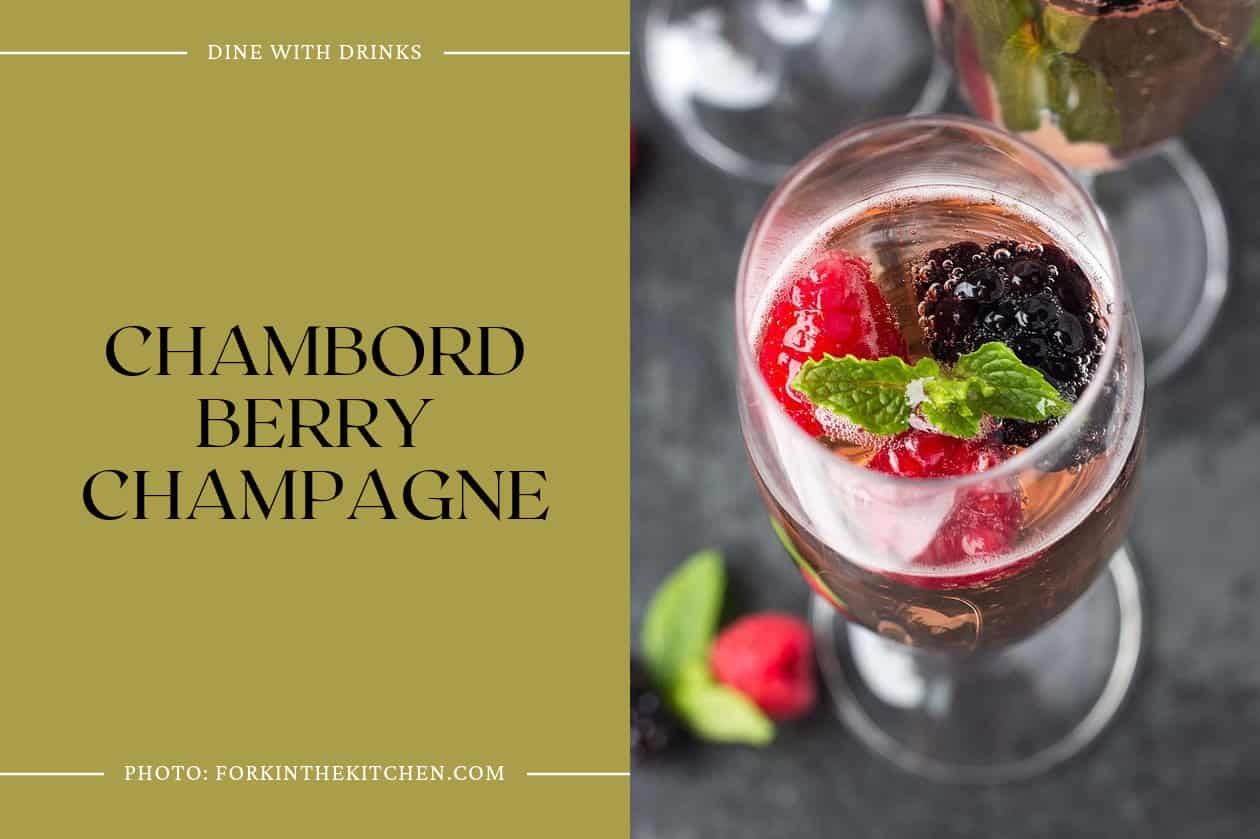 Chambord Berry Champagne