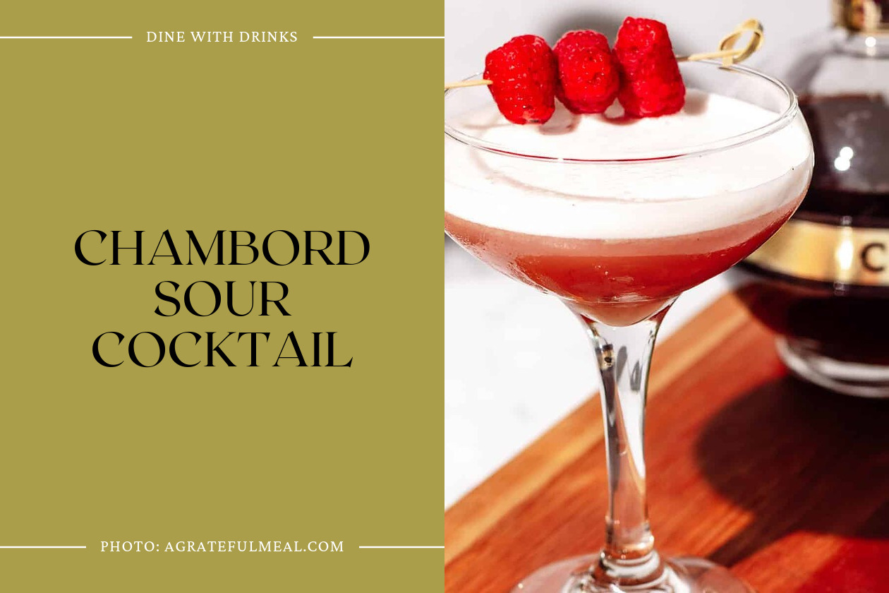 Chambord Sour Cocktail