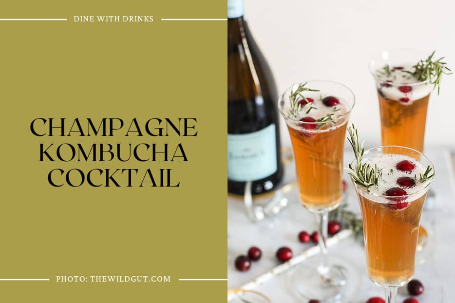 Champagne Kombucha Cocktail
