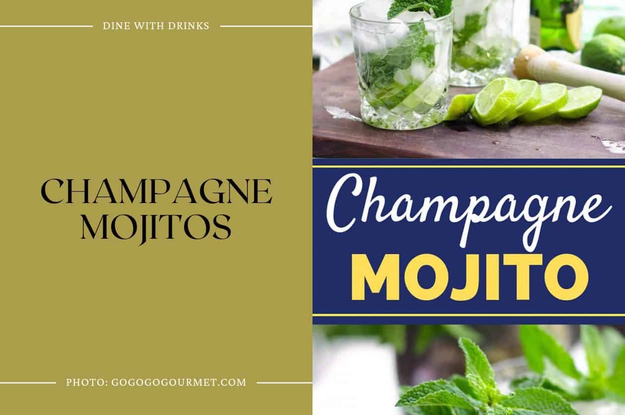 Champagne Mojitos