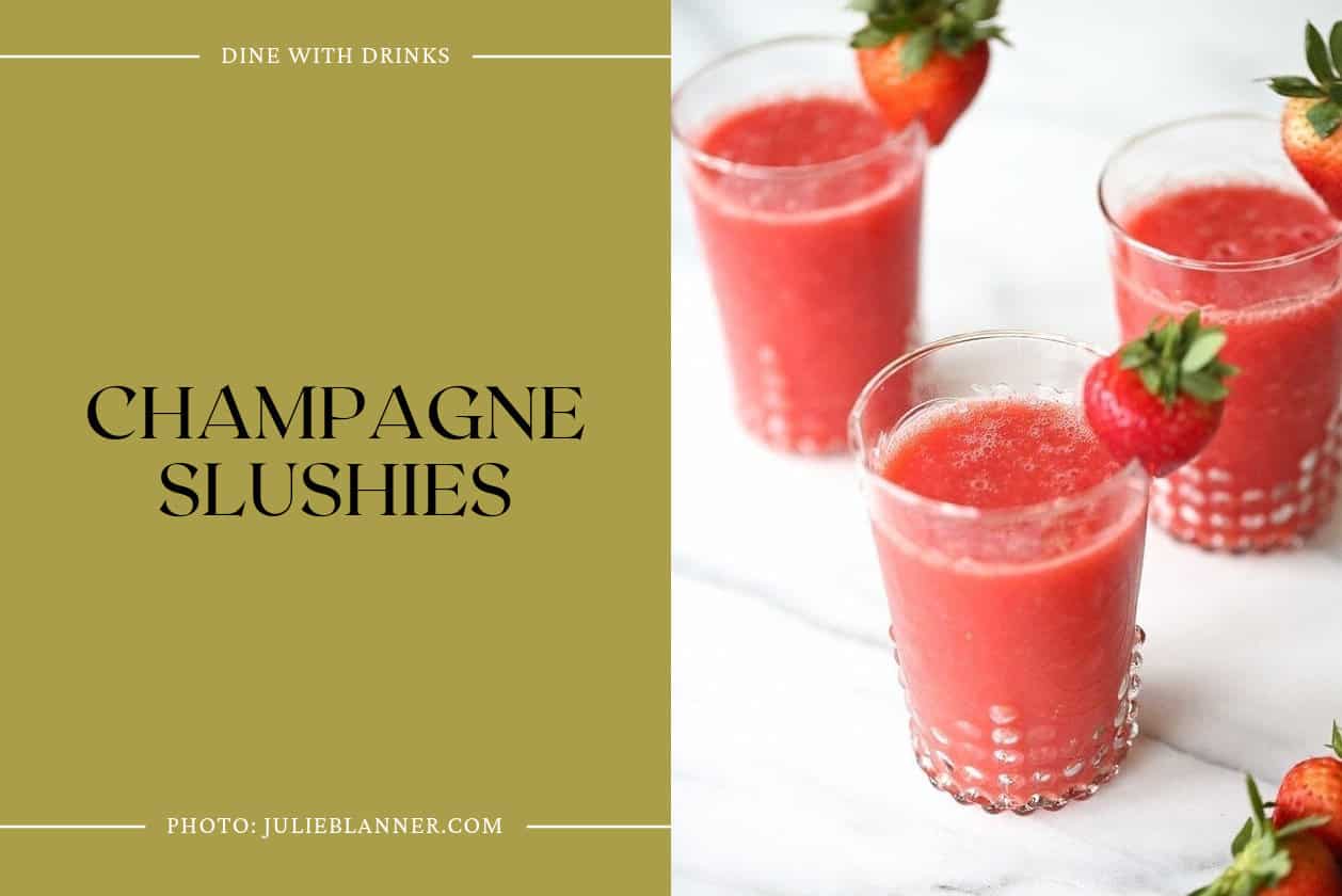 Champagne Slushies