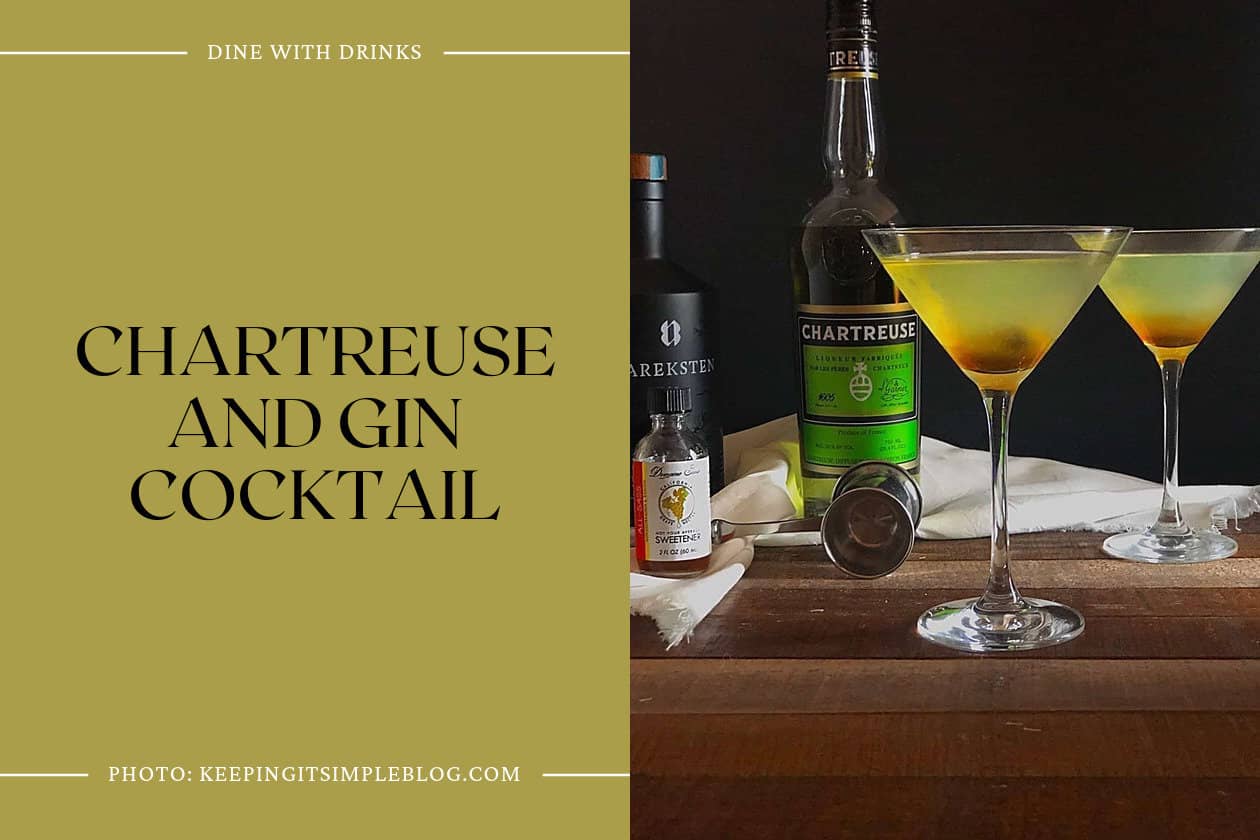 Chartreuse And Gin Cocktail