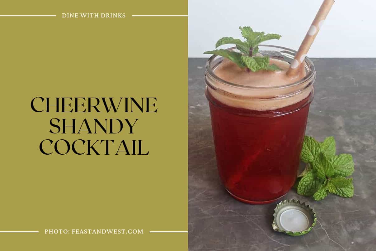 Cheerwine Shandy Cocktail