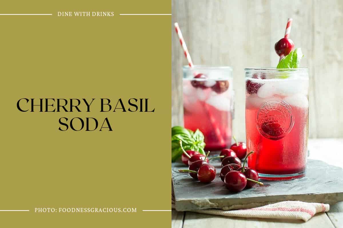 Cherry Basil Soda