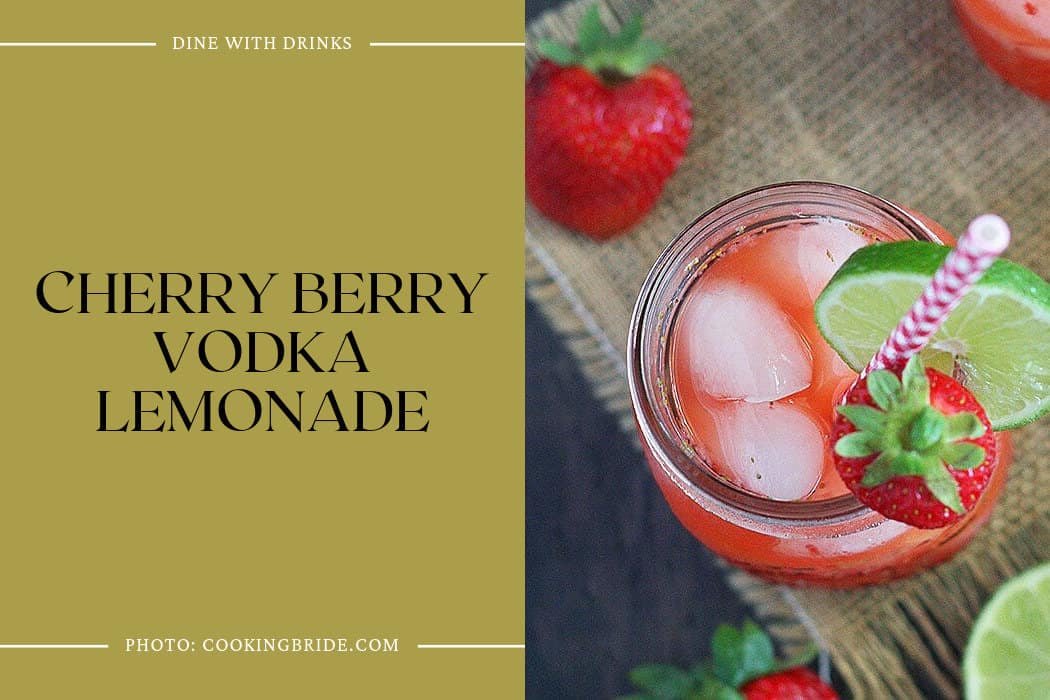 Cherry Berry Vodka Lemonade