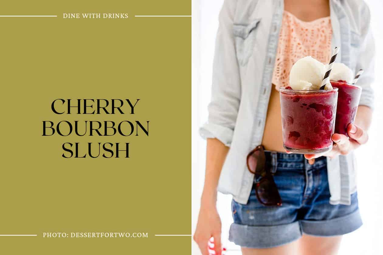 Cherry Bourbon Slush