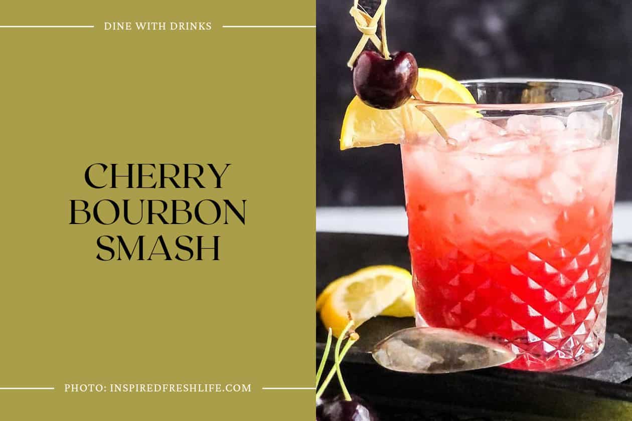Cherry Bourbon Smash