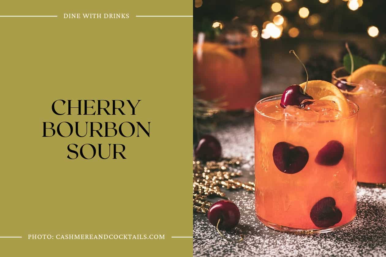 Cherry Bourbon Sour
