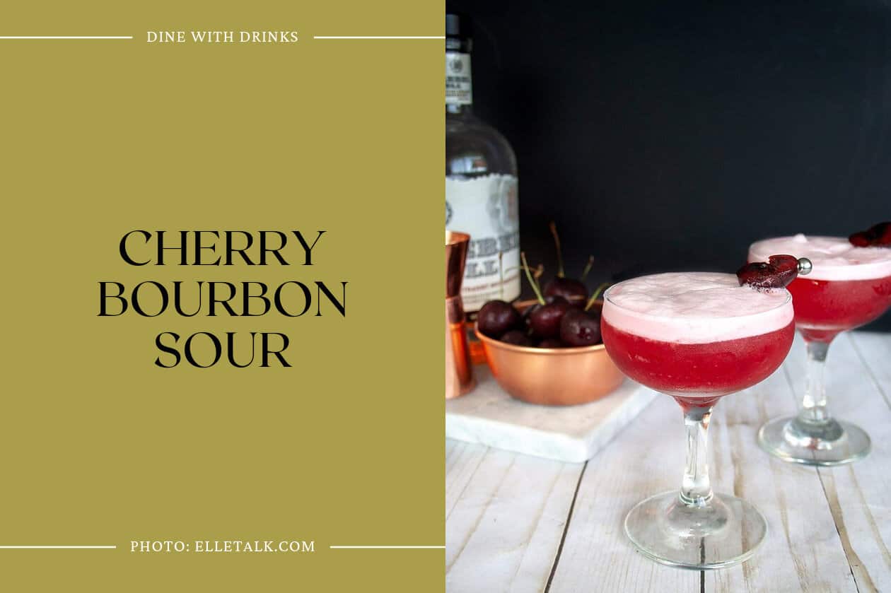 Cherry Bourbon Sour