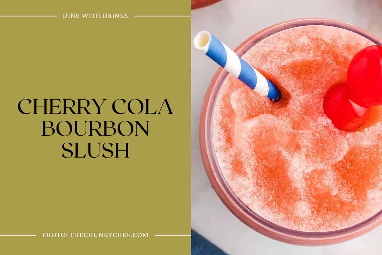 Cherry Cola Bourbon Slush