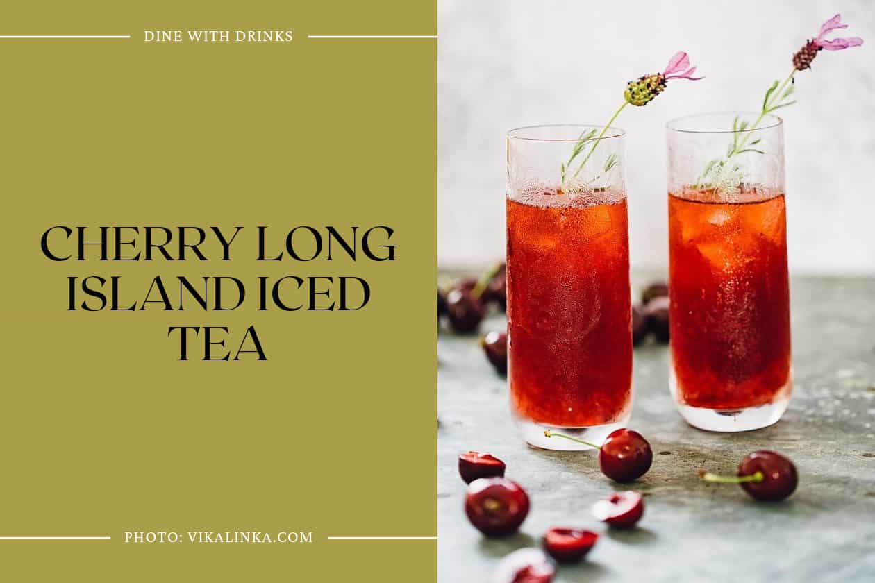 Cherry Long Island Iced Tea - Vikalinka