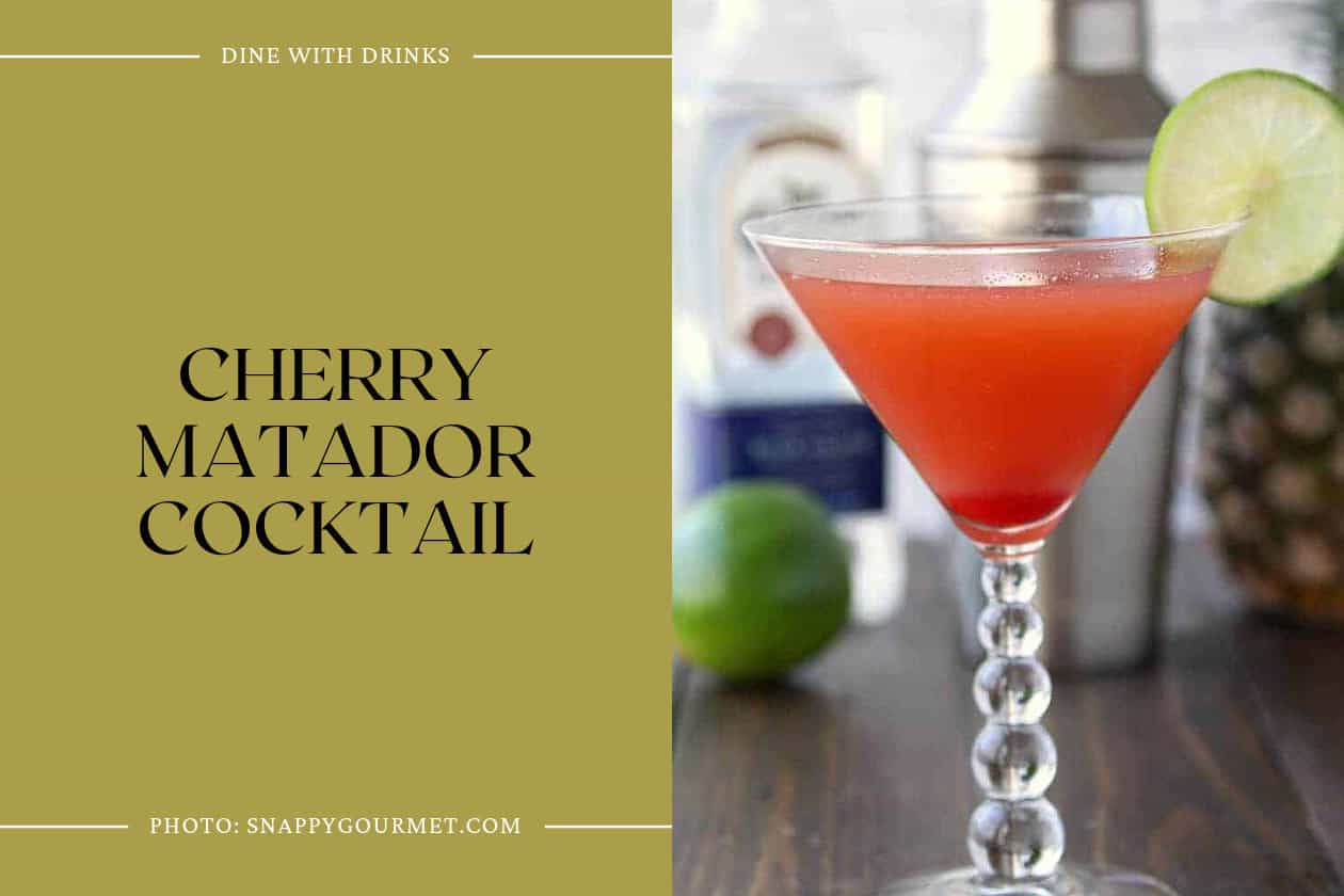 Cherry Matador Cocktail