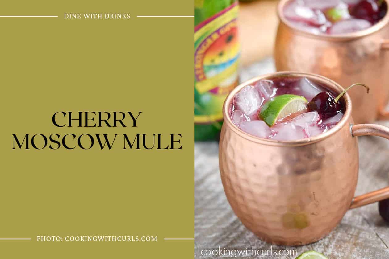 Cherry Moscow Mule