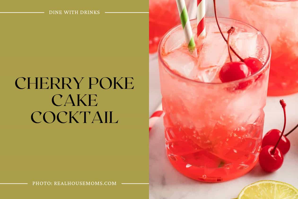 Cherry Poke Cake Cocktail
