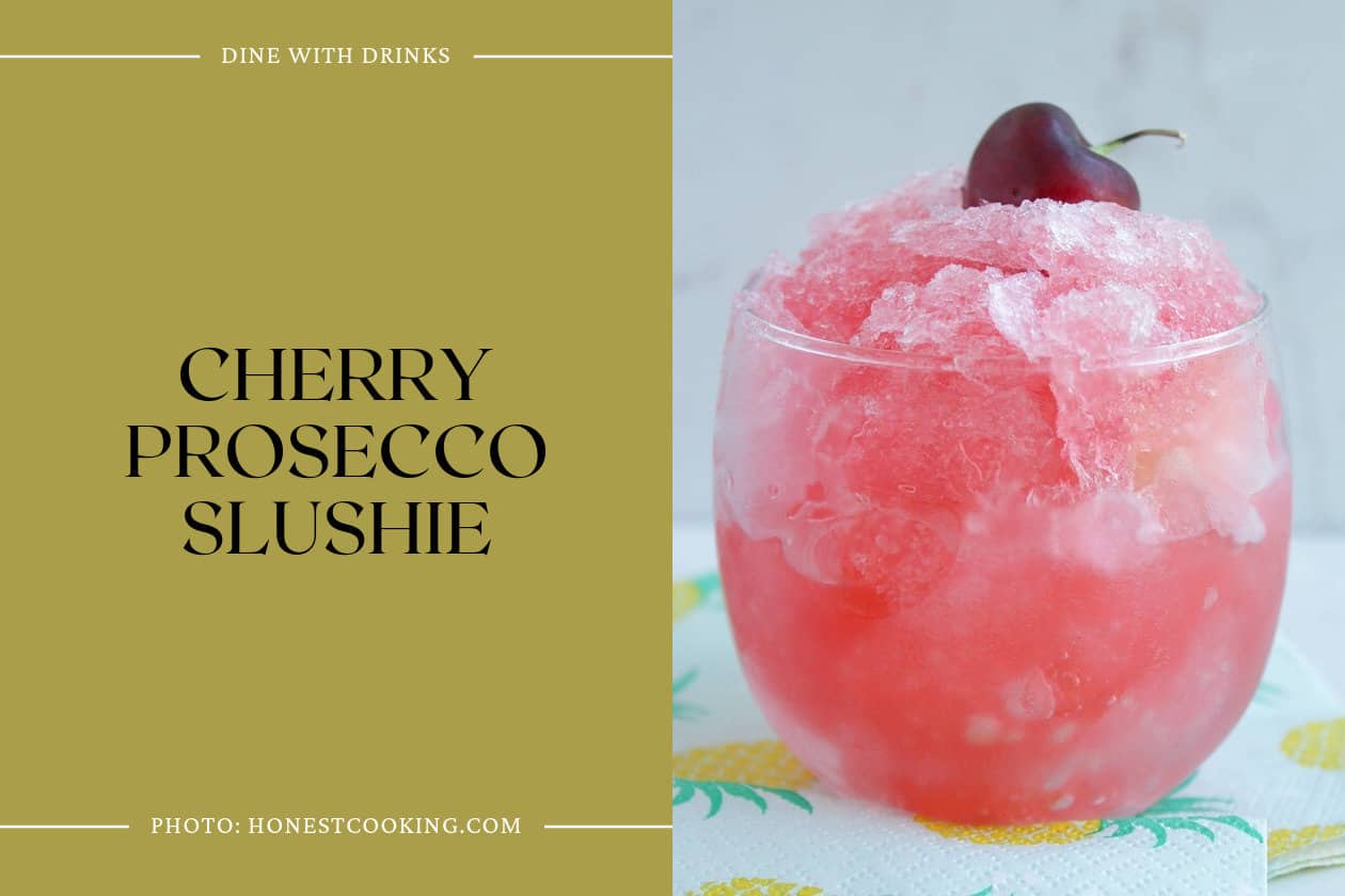 Cherry Prosecco Slushie