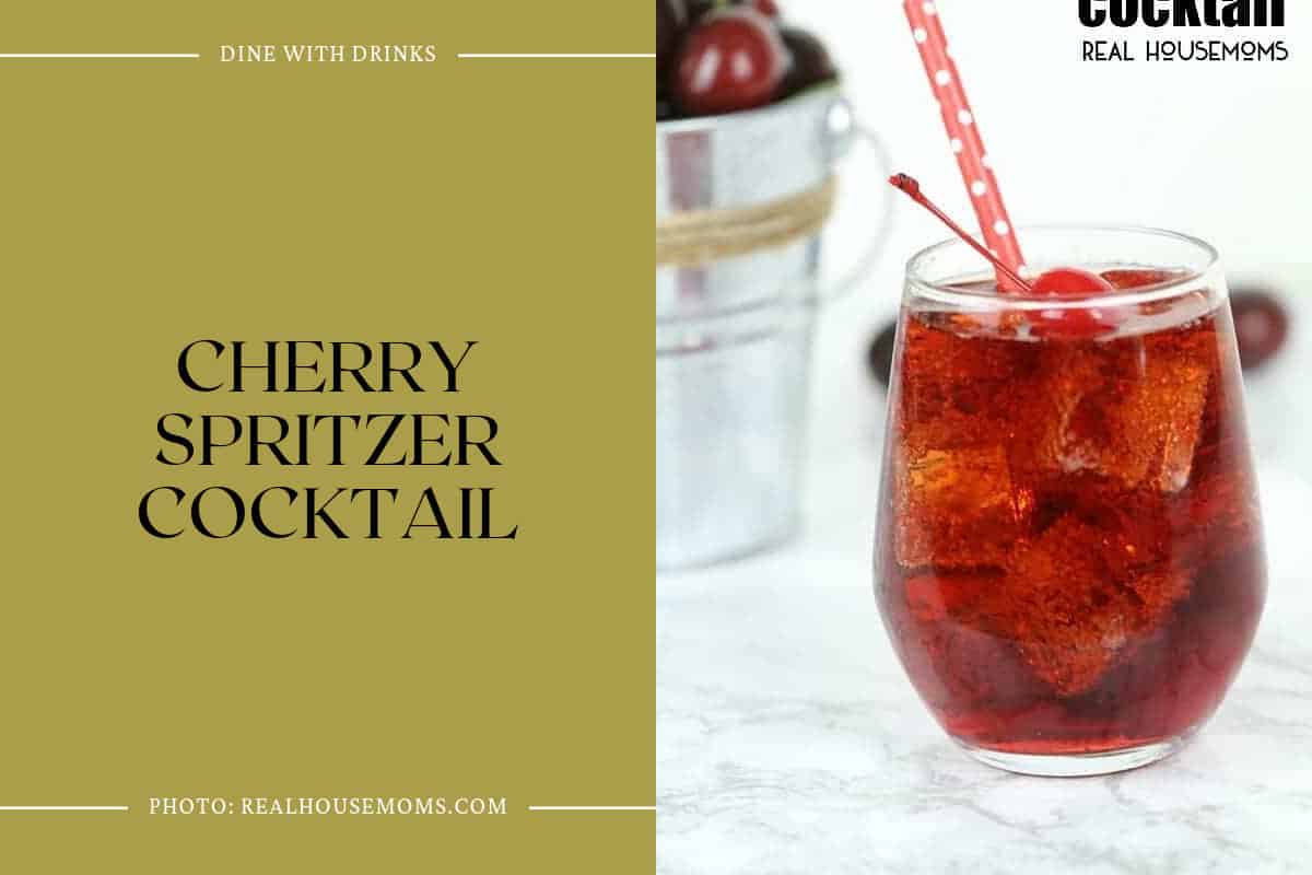 Cherry Spritzer Cocktail