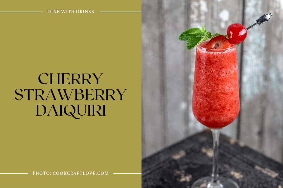 Cherry Strawberry Daiquiri