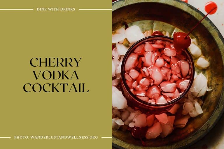22 Cherry Vodka Cocktails that Will Have You Sipping Pretty