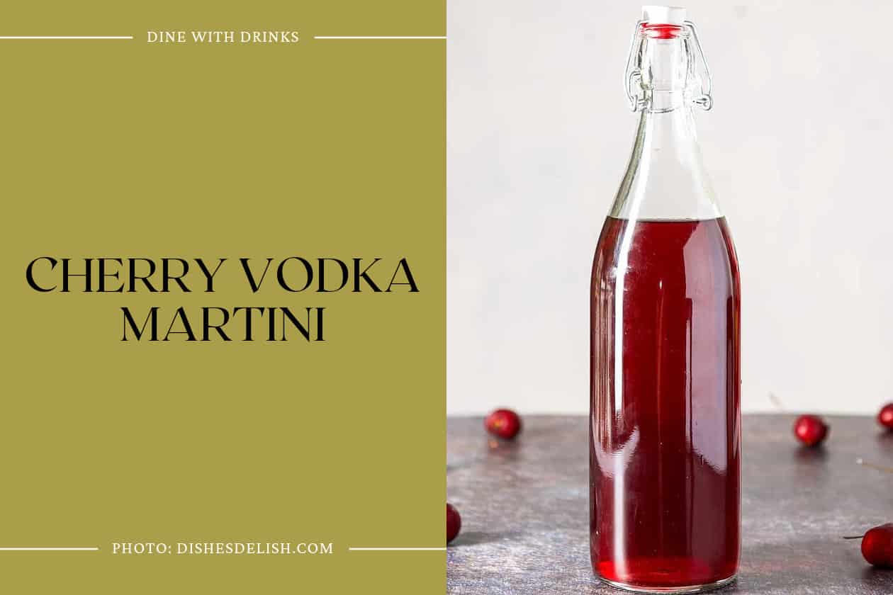 Cherry Vodka Martini