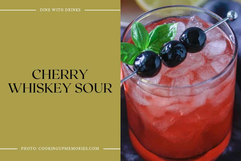 Cherry Whiskey Sour