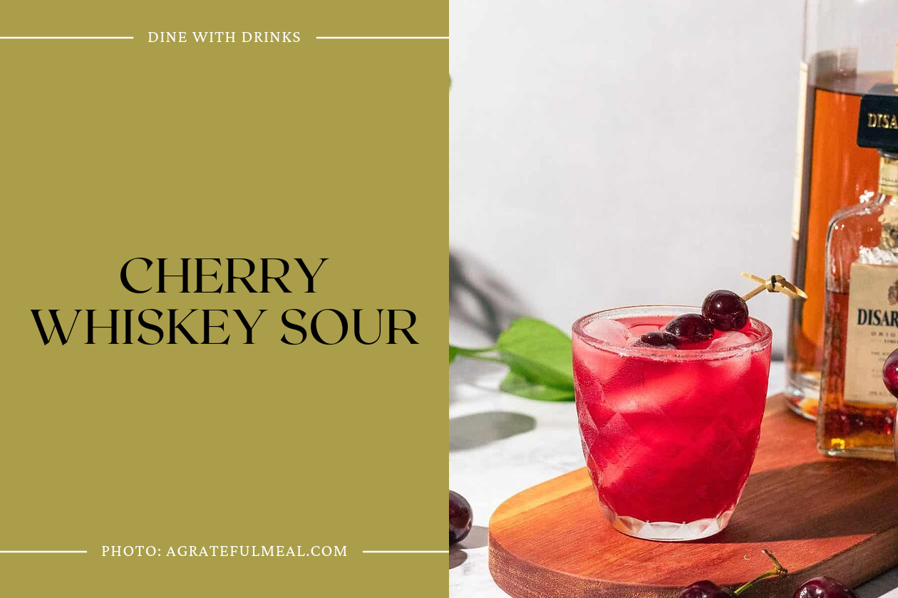 Cherry Whiskey Sour