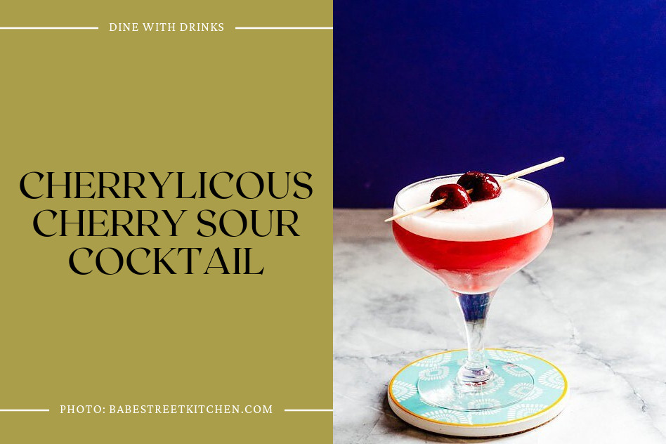 Cherrylicous Cherry Sour Cocktail
