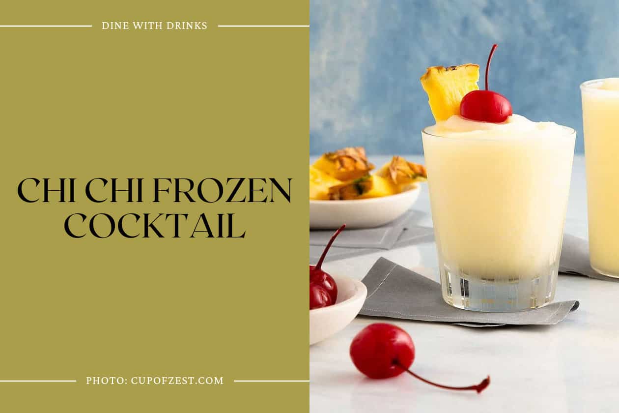 Chi Chi Frozen Cocktail