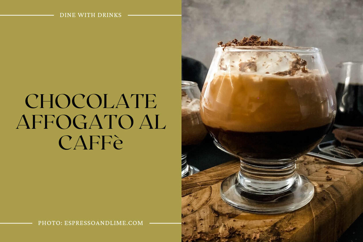 Chocolate Affogato Al Caffè