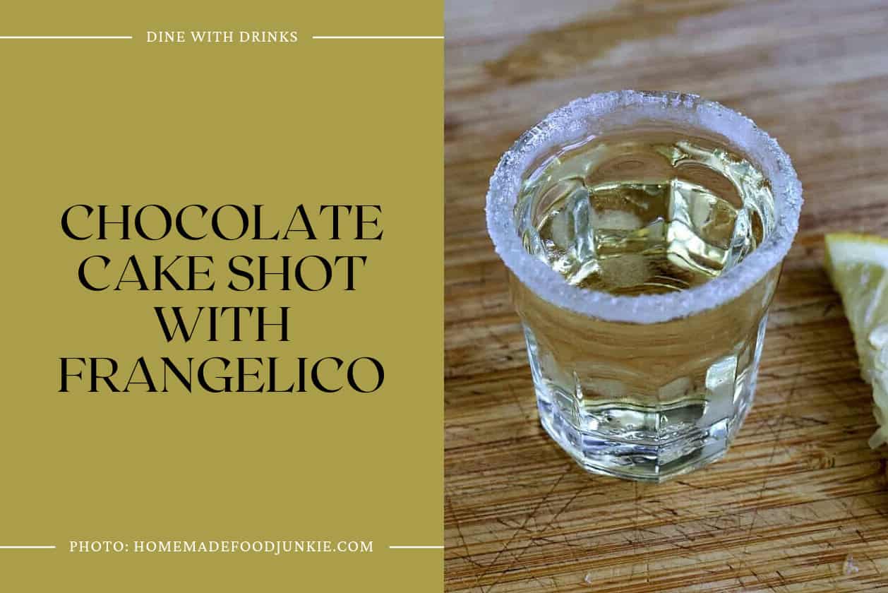 Chocolate Cake Shot With Frangelico