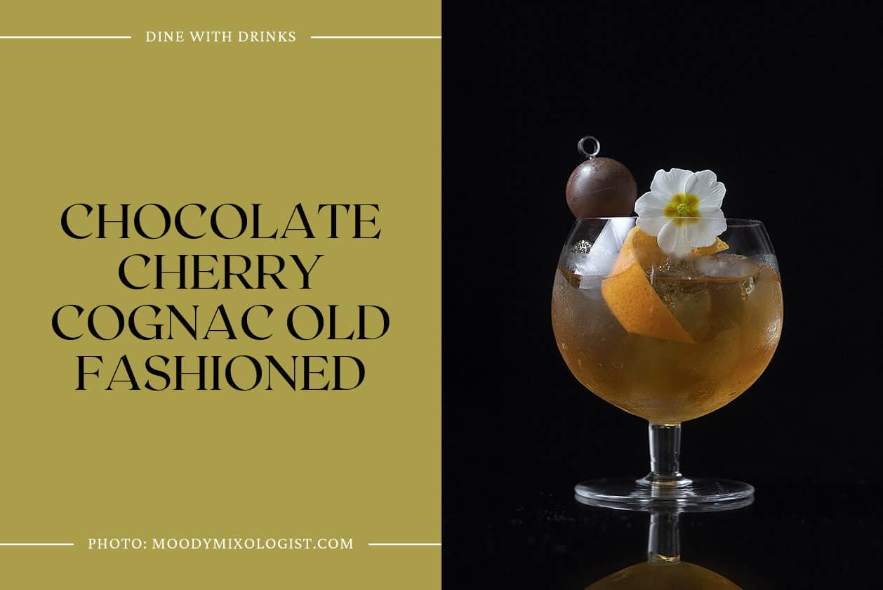 Chocolate Cherry Cognac Old Fashioned